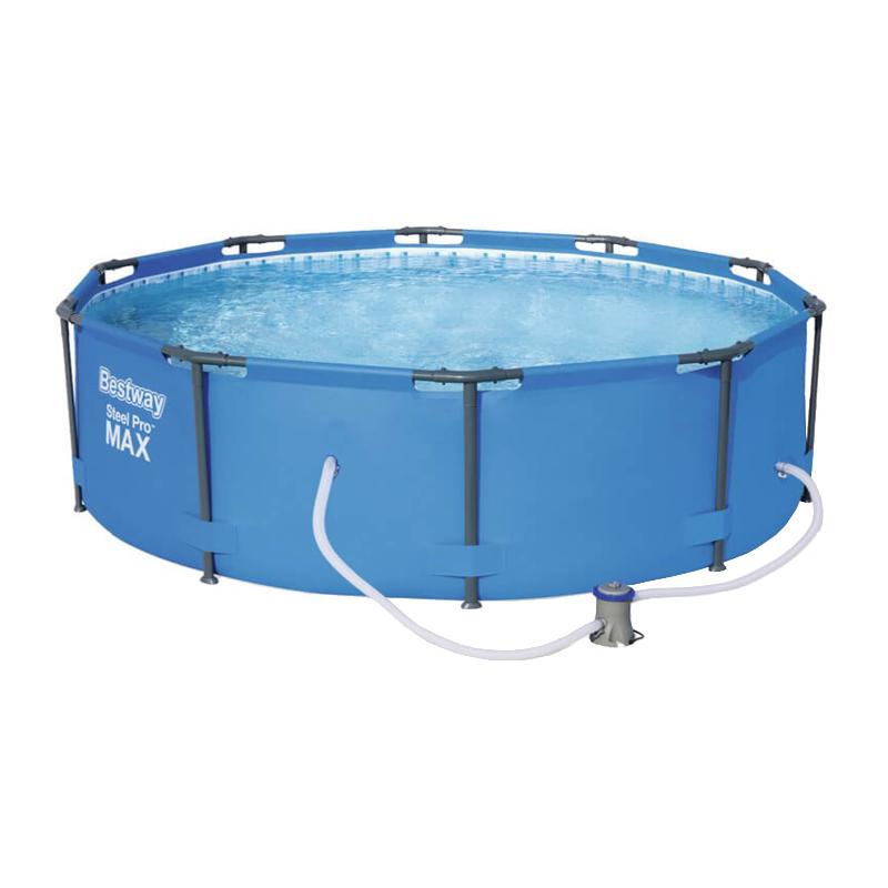 Бассейн Bestway 56984 каркасный Steel Pro Max 305*100 см, фильтр-насос 1249л/ч от магазина Супер Спорт